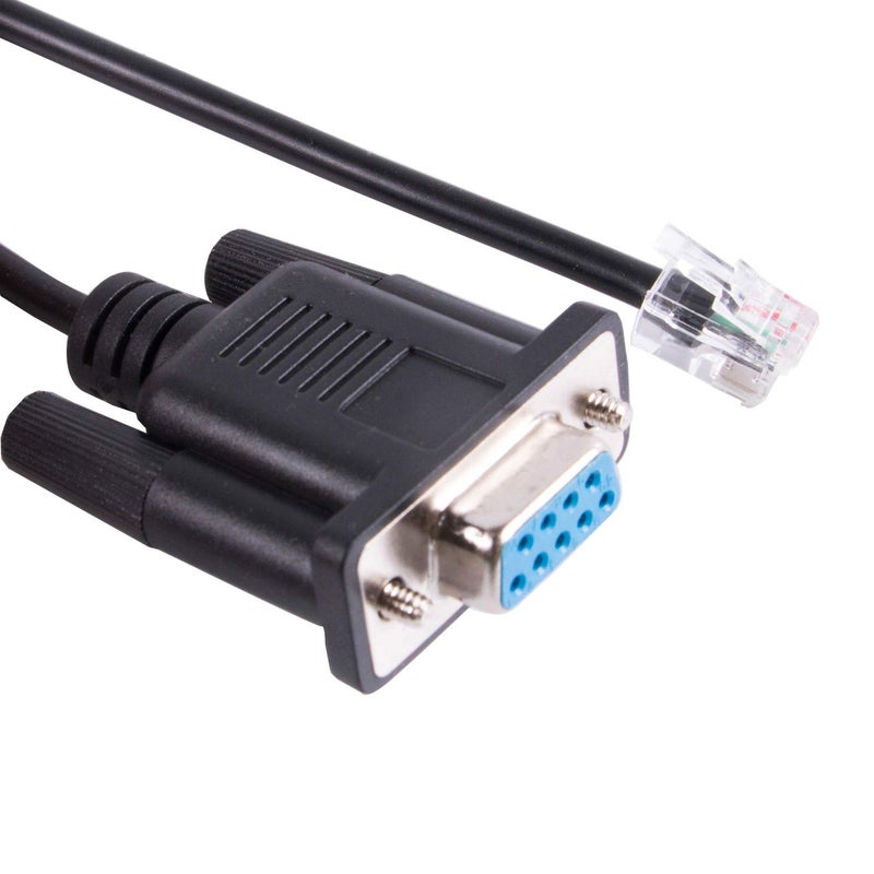 Suamdoen DB9 to RJ9 4P4C RS232 Serial Cable for Servotronix C7 Servo CDHD 006 4D5 008 - Image 1